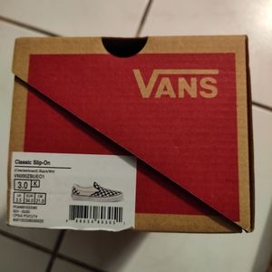 New Vans checkered sz 3